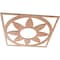 Ekena Millwork Blume Wood Fretwork Pierced Ceiling Medallion, Cherry, 24"OD x 8 3/8"ID x 3/8"T CMWP24X24X0375BLCH - alternate 2
